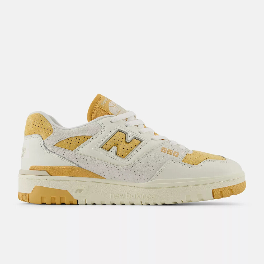 New Balance 550 BB550LEA Men's 9.5 Sea Salt Dried Apricot Lifestyle Shoes TF8436